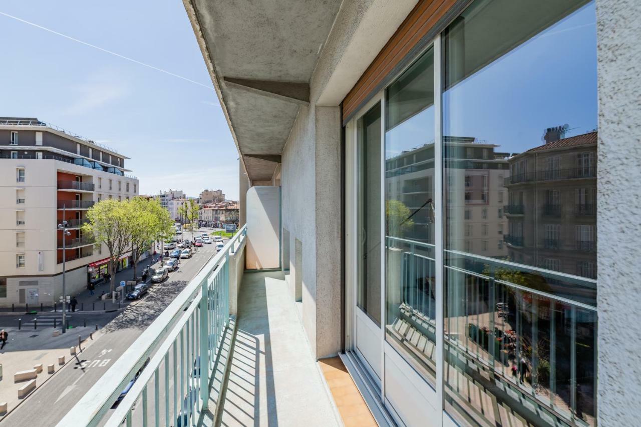 Teo Sud Les Balcons Du Nouveau Marseille, Lumineux, Spacieux Et Bien Equipe מראה חיצוני תמונה